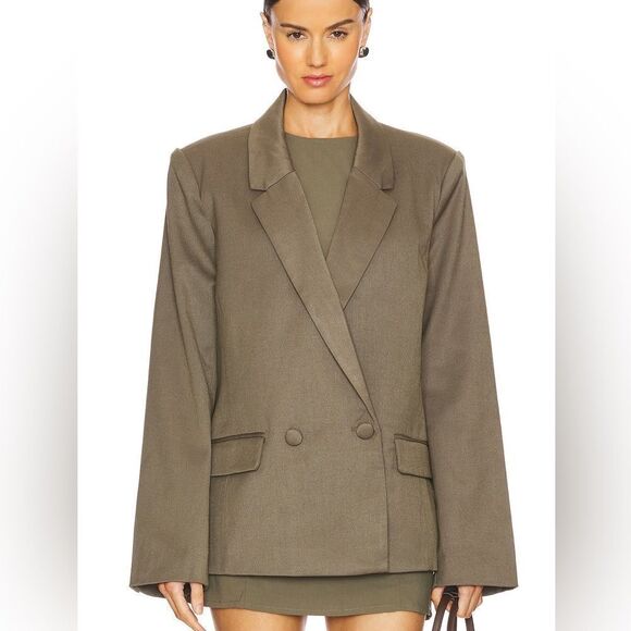 NWOT WeWoreWhat double breasted Boxy women's blazer oversized size small - Picture 1 of 14